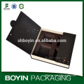 2015 high quality fancy paper coffee packaging box with flocking insert